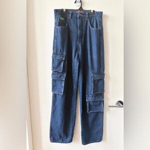 Empyre Jean Cargo Pants Blue